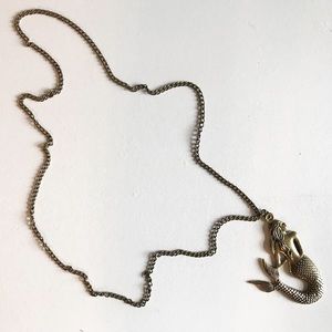 Mermaid pendant necklace